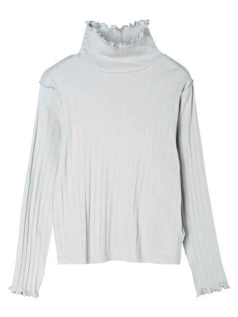 earth music&ecology「ランダムリブタートルネックプルオーバー」|Tシャツ・カットソー|