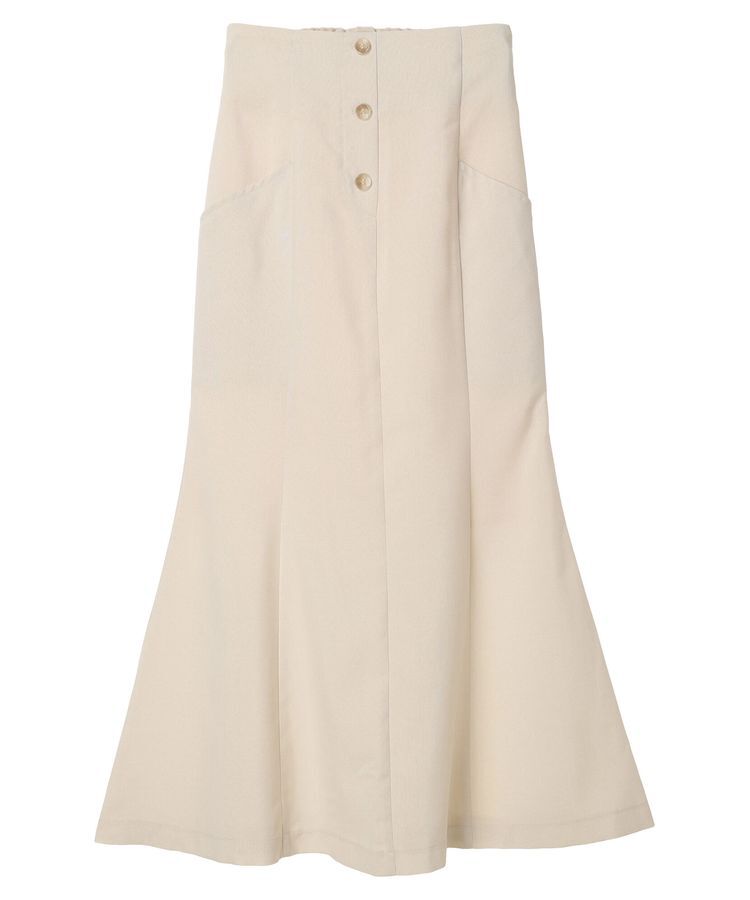 earth music&ecology「フロントボタンマーメイドスカート」|スカート|