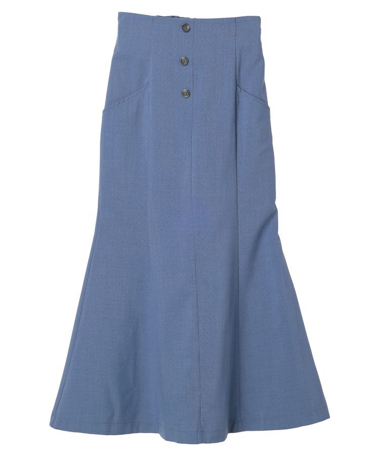 earth music&ecology「フロントボタンマーメイドスカート」|スカート|