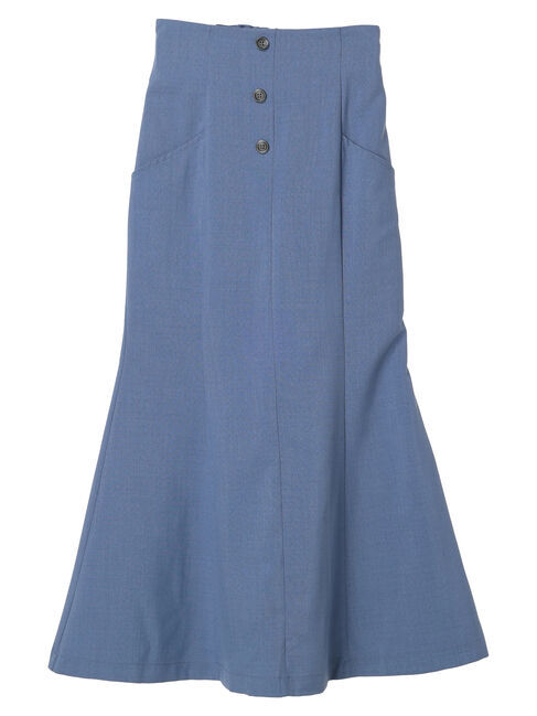 earth music&ecology「フロントボタンマーメイドスカート」|スカート|