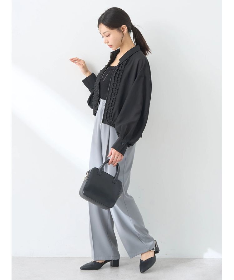 earth music&ecology「フリルシャツ」|シャツ・ブラウス|