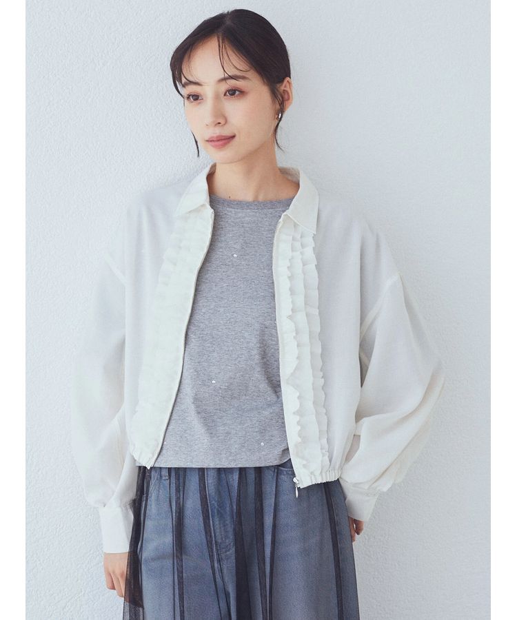earth music&ecology「フリルシャツ」|シャツ・ブラウス|