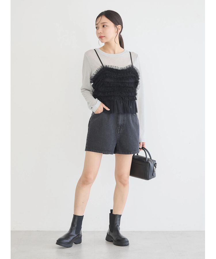 earth music&ecology「ラメシアープルオーバー」|Tシャツ・カットソー|