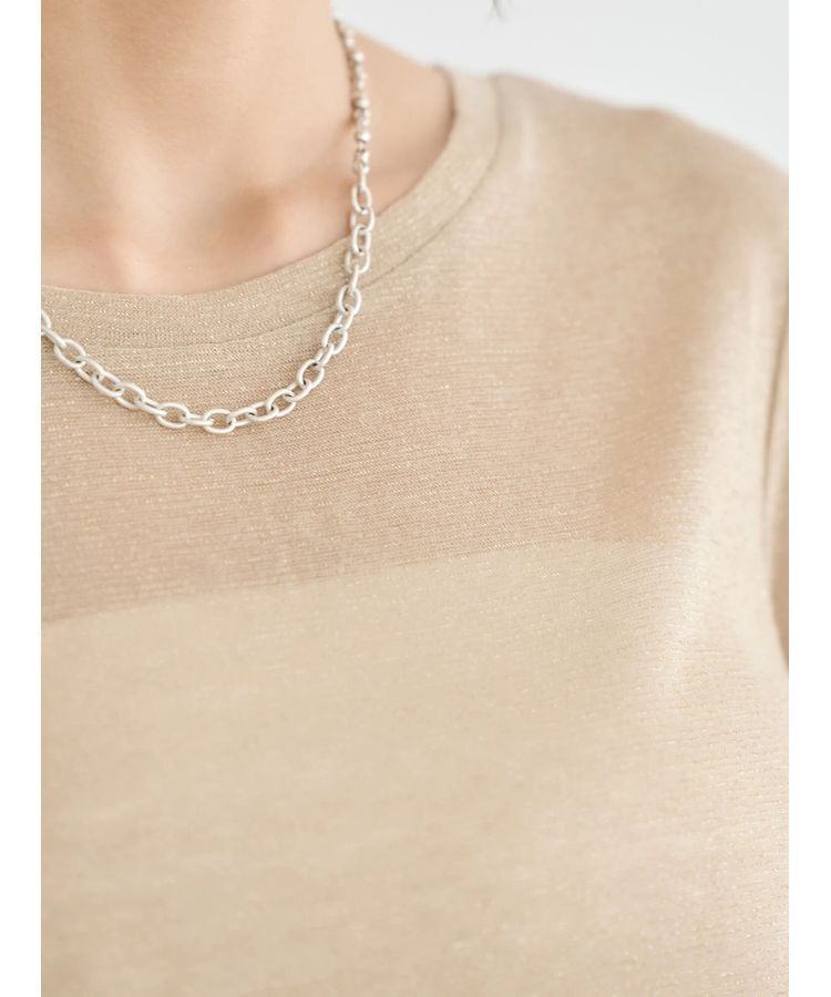 earth music&ecology「ラメシアープルオーバー」|Tシャツ・カットソー|