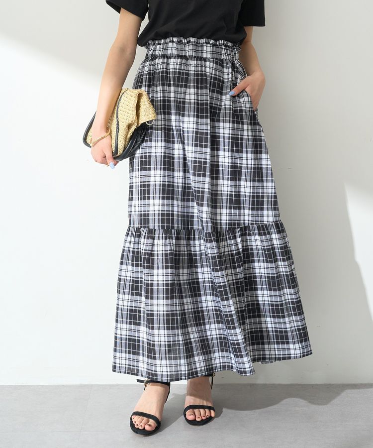 earth music&ecology「クリンクルスカート」|フレア|