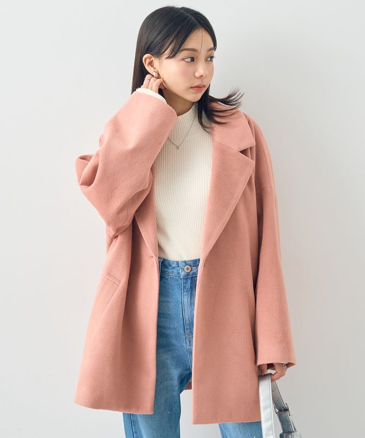 earth music&ecology「オーバーテーラードジャケット シャギー」|その他|