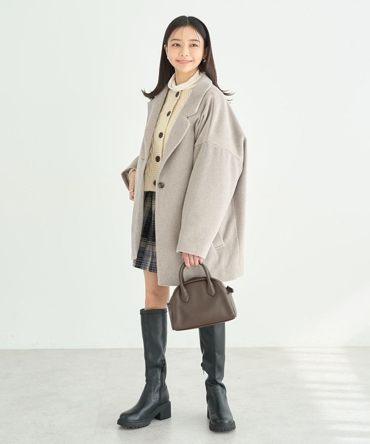 earth music&ecology「オーバーテーラードジャケット シャギー」|その他|