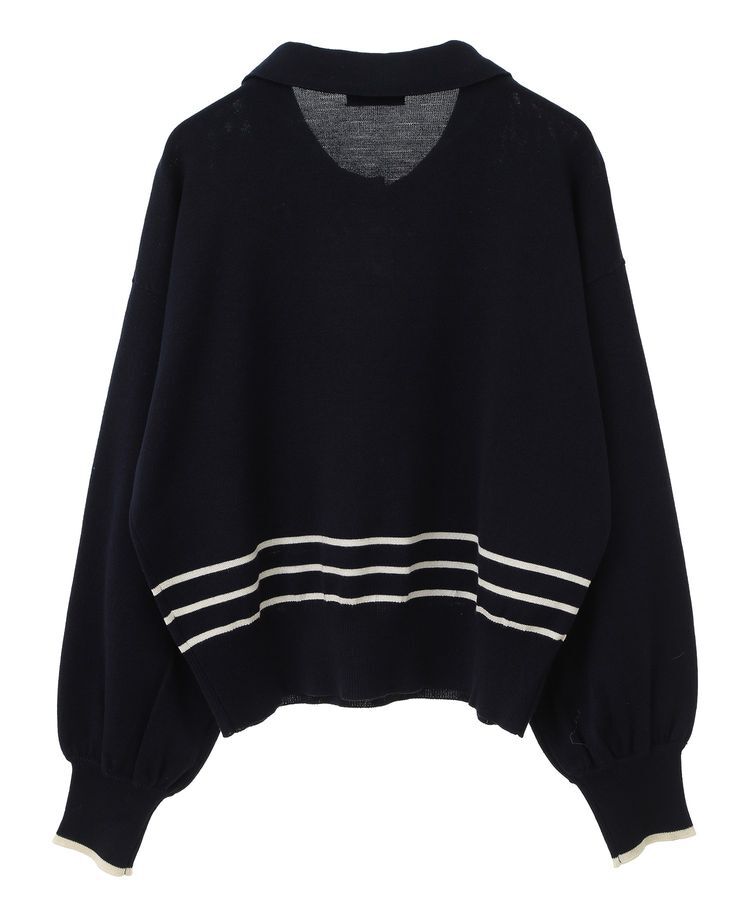 earth music&ecology「パールボタンニットプルオーバー」|ニット・セーター|