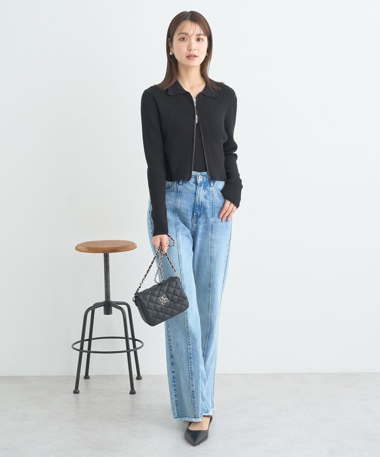 earth music&ecology「エンブレムロゴチェーンショルダーバッグ」|ショルダー・メッセンジャー|