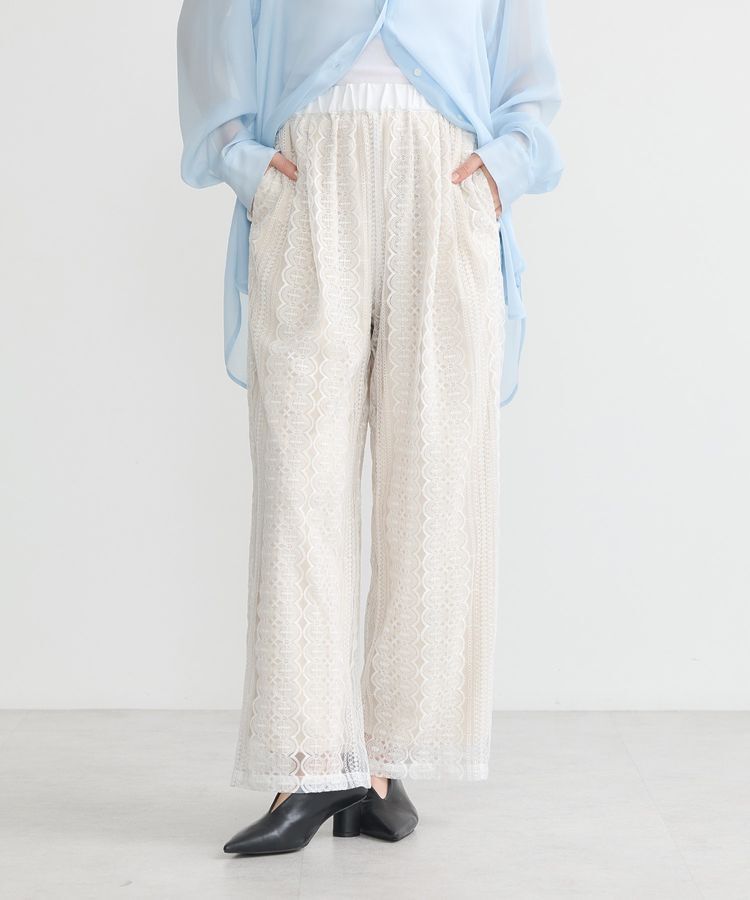 earth music&ecology「レースパンツ」|その他|Off White