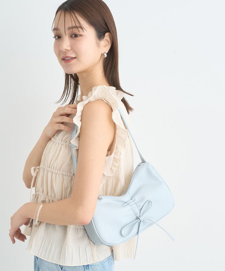 earth music&ecology「リボンドロストハンドバッグ」|ハンドバッグ|