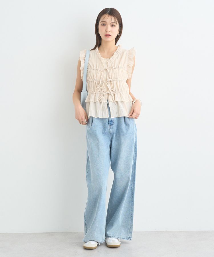 earth music&ecology「リボンドロストハンドバッグ」|ハンドバッグ|