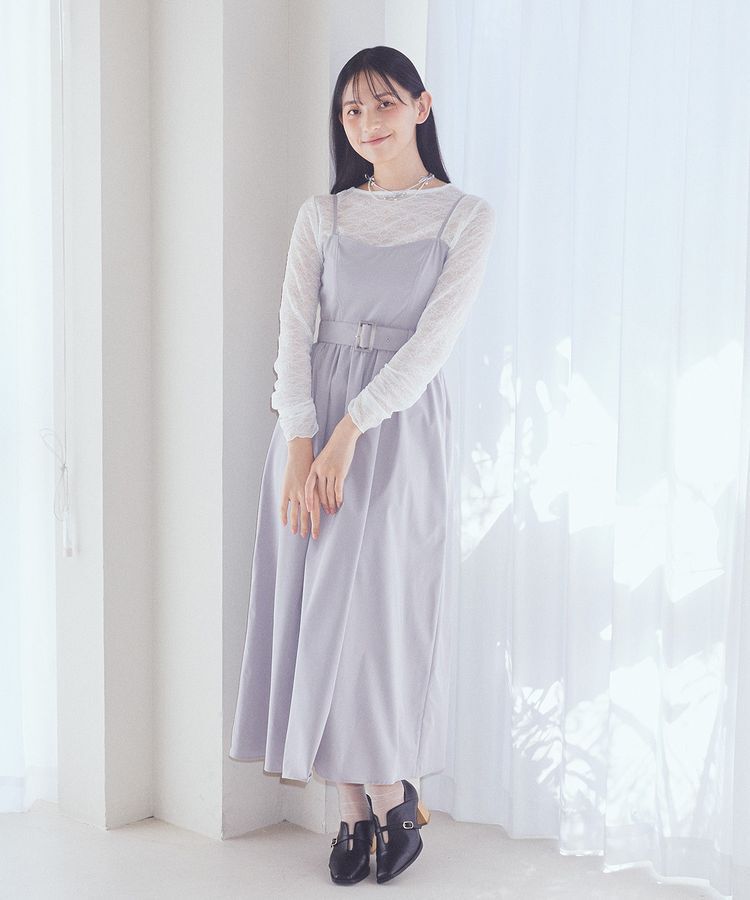 earth music&ecology「シアーレースプルオーバー」|Tシャツ・カットソー|