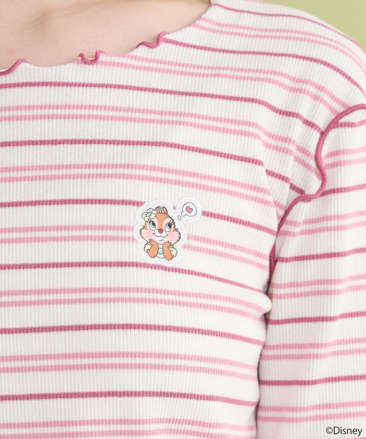 earth music&ecology「チップ&デール/ボーダーメロープルオーバー」|Tシャツ・カットソー|