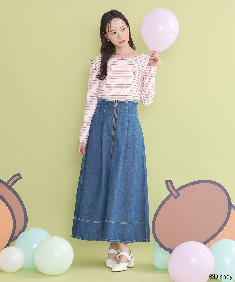 earth music&ecology「チップ&デール/ボーダーメロープルオーバー」|Tシャツ・カットソー|