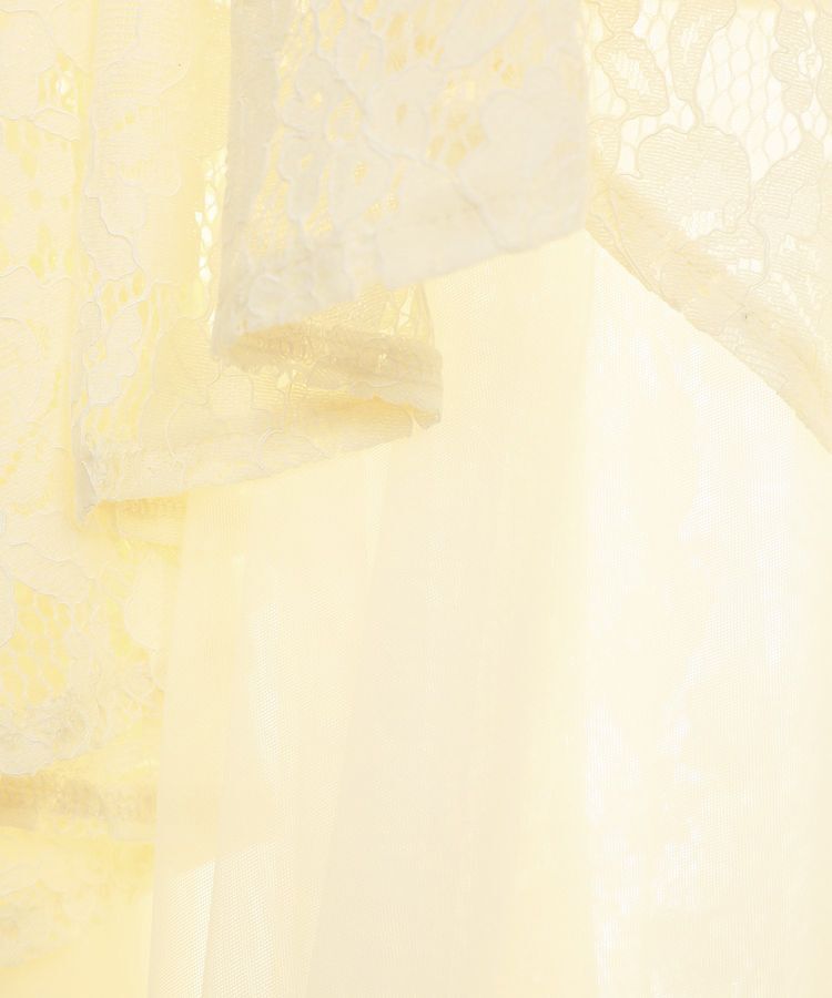 earth music&ecology「チュールレイヤードレースマーメイドスカート」|フレア|