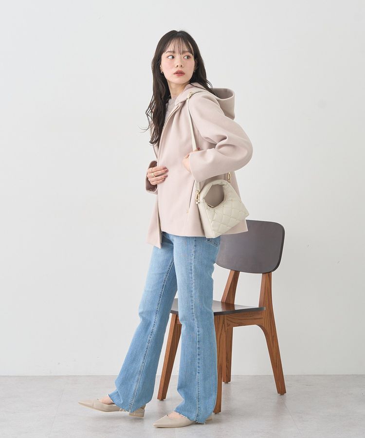 earth music&ecology「スタッズキルトバッグ」|ハンドバッグ|