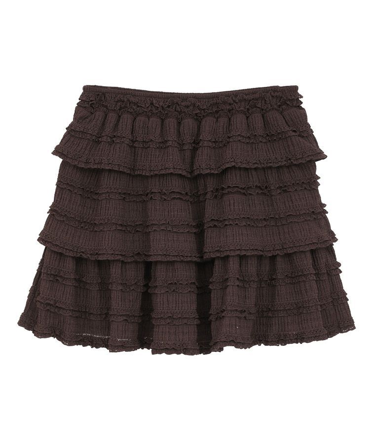 earth music&ecology「フリフリミニスカート」|スカート|