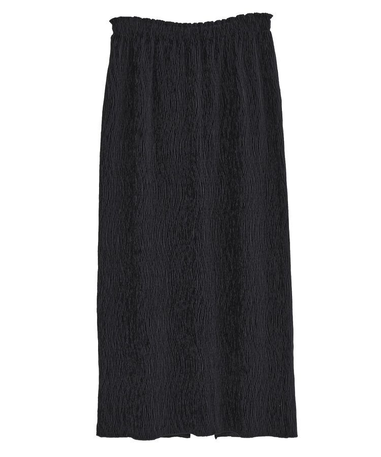 earth music&ecology「シャイニーベロアスカート」|タイト|