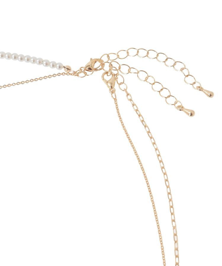 earth music&ecology「SET2点パールチェーンネックレス+コインモチーフネックレス」|ネックレス|