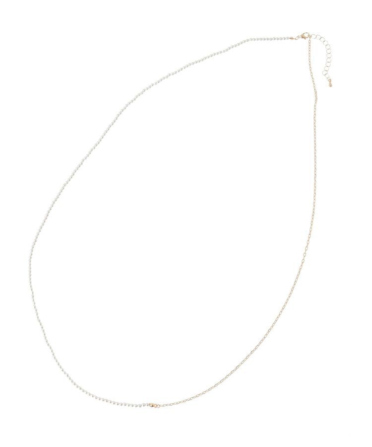 earth music&ecology「SET2点パールチェーンネックレス+コインモチーフネックレス」|ネックレス|