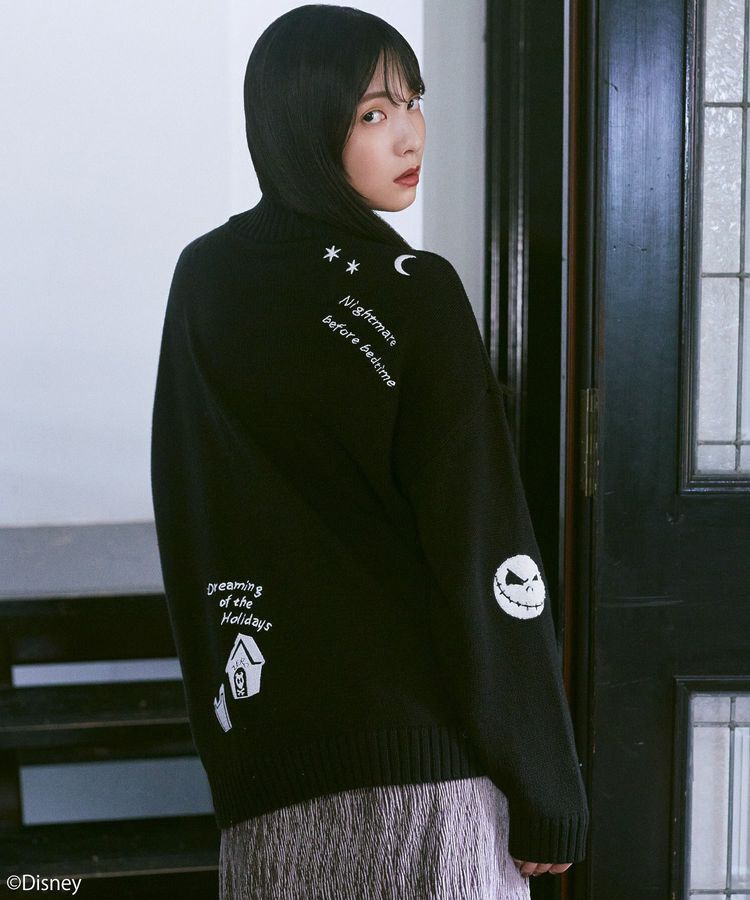 earth music&ecology「ナイトメア/ダブルジップニットカーディガン」|カーディガン|