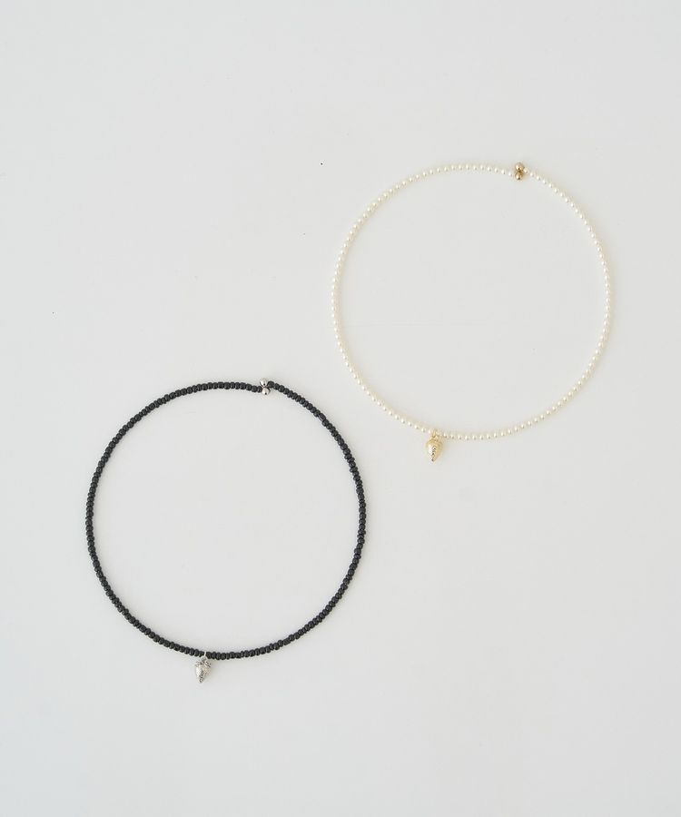 earth music&ecology「モチーフワンタッチチョーカー」|ネックレス|