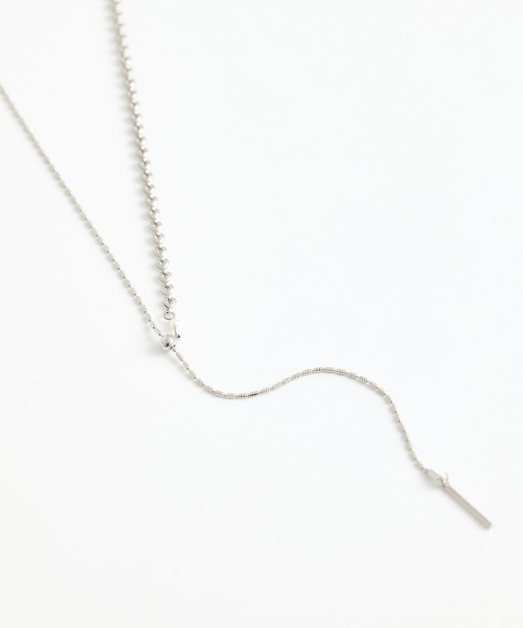 earth music&ecology「コンビチェーンスライドネックレス」|ネックレス|