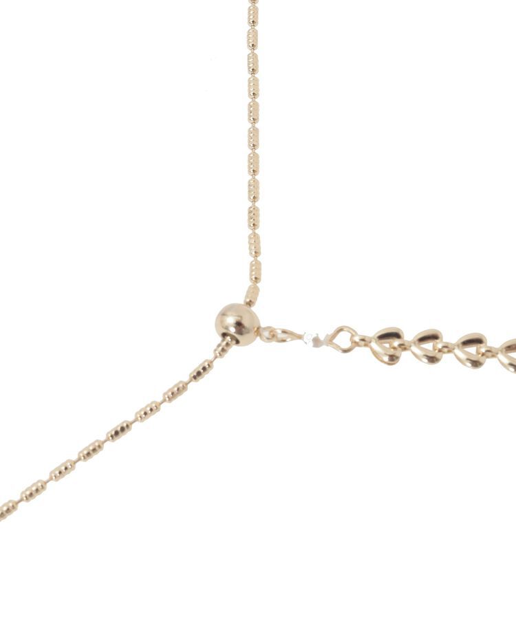 earth music&ecology「コンビチェーンスライドネックレス」|ネックレス|