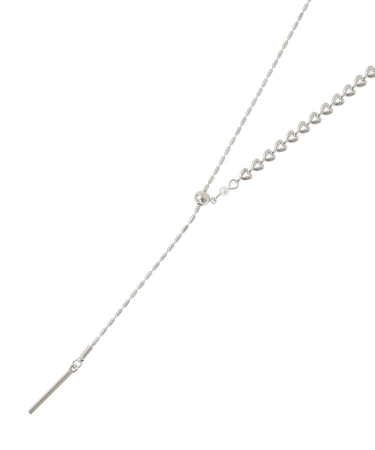 earth music&ecology「コンビチェーンスライドネックレス」|ネックレス|