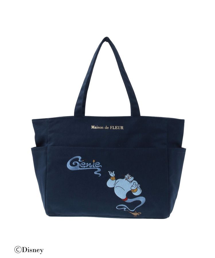 Maison de FLEUR「Aladdin/トートバッグ」|トートバッグ|ネイビー