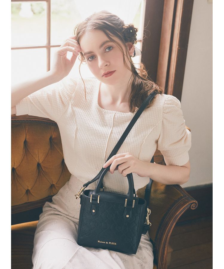 Maison de FLEUR「モノグラムミニショルダーバッグ」|ショルダー・メッセンジャー|