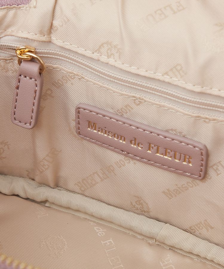 Maison de FLEUR「FLEURモノグラムキューブショルダーバッグ」|ショルダー・メッセンジャー|