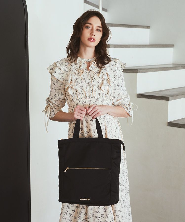 Maison de FLEUR「撥水加工2Wayトートリュック」|リュック|