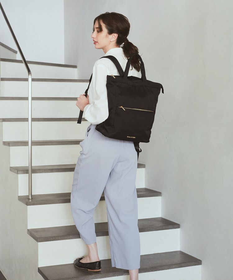 Maison de FLEUR「撥水加工2Wayトートリュック」|リュック|