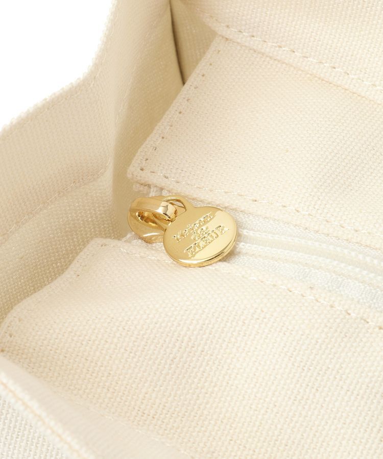 Maison de FLEUR「フリルハンドル帆布キャリーオンバッグ」|トートバッグ|