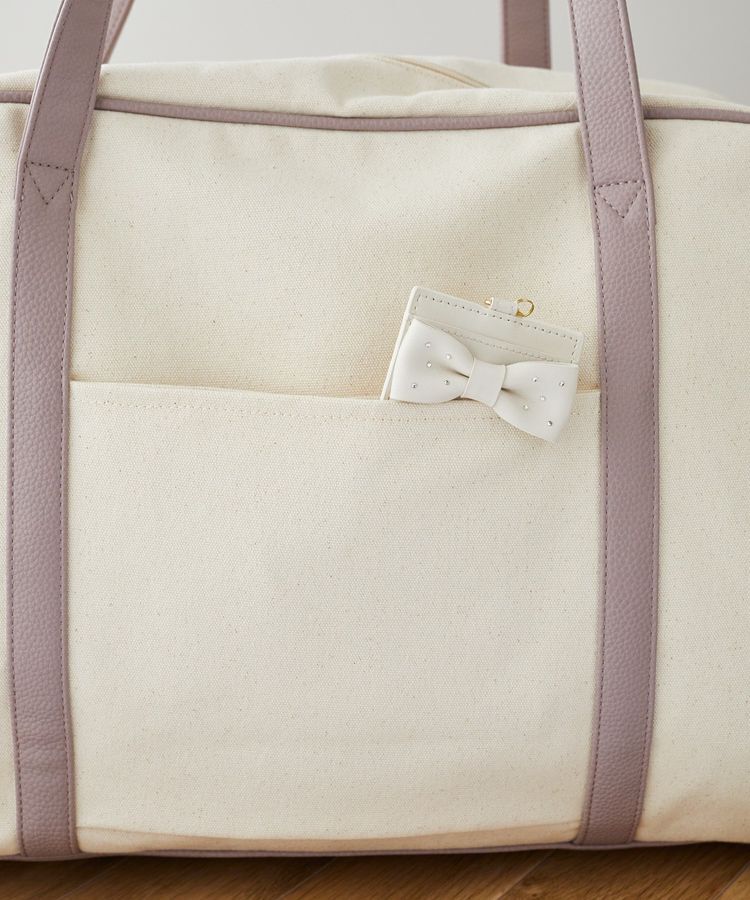 Maison de FLEUR「キャンバスキャリーオンボストンバッグ」|トートバッグ|