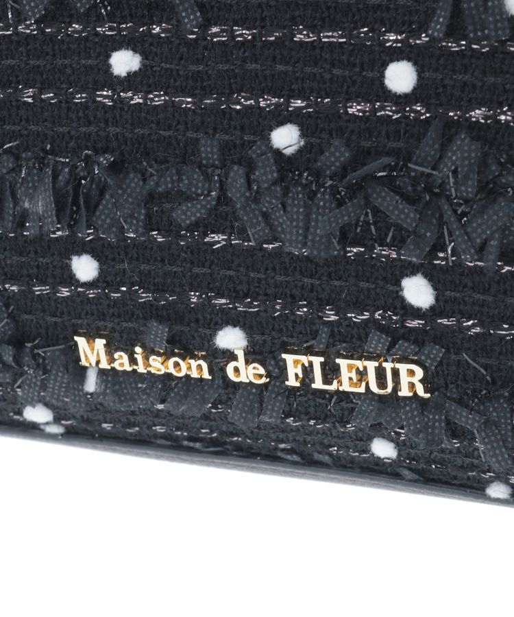 Maison de FLEUR「LINTONツイード2Wayミニボストンバッグ」|ハンドバッグ|