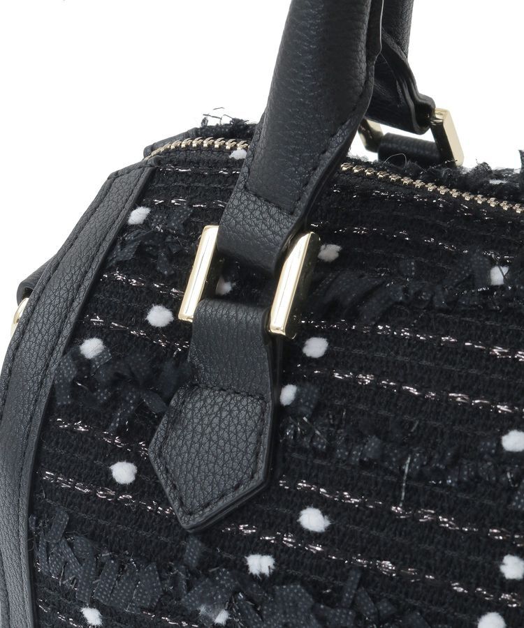 Maison de FLEUR「LINTONツイード2Wayミニボストンバッグ」|ハンドバッグ|