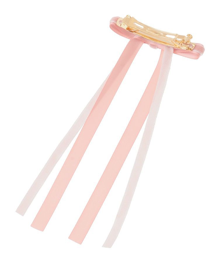 Maison de FLEUR「ピンクマニアレイヤードリボンバレッタ」|その他|