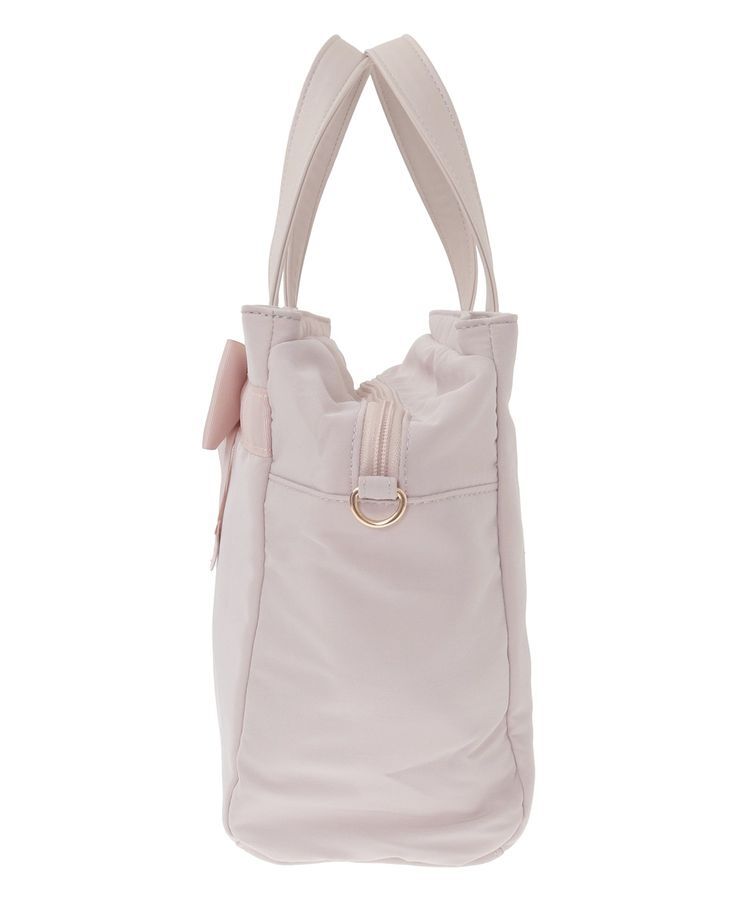 Maison de FLEUR「グログランリボン3ルーム2Wayトートバッグ」|トートバッグ|