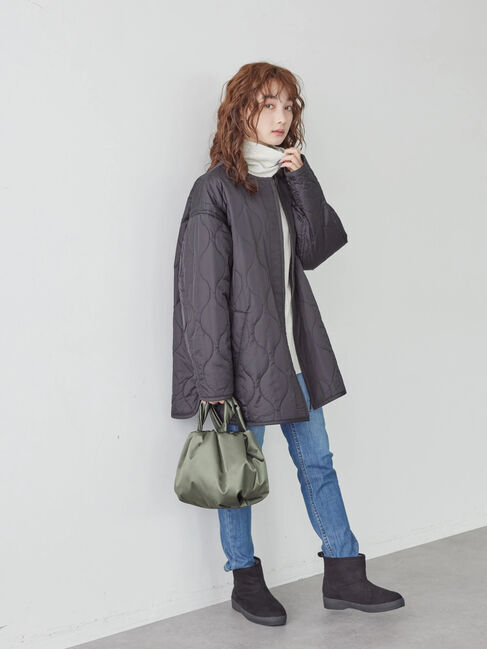  「リブタートルカットプルオーバー」|Tシャツ・カットソー|