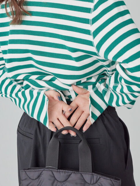  「リブタートルカットプルオーバー」|Tシャツ・カットソー|