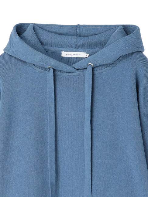  「総針ニットパーカー」|ニット・セーター|