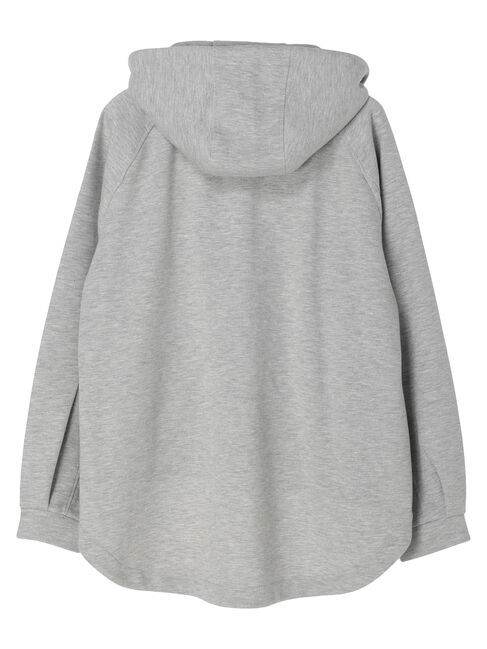  「ポンチバックフレアZIPパーカー」|カーディガン|