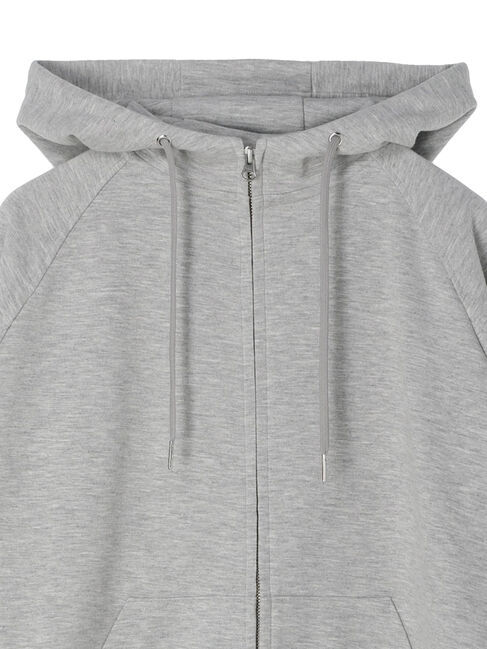  「ポンチバックフレアZIPパーカー」|カーディガン|