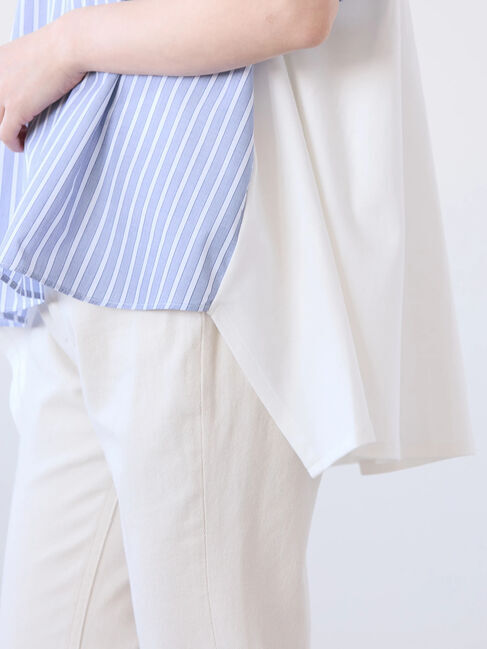 AMERICAN HOLIC「異素材バックタックドッキングプルオーバー」|Tシャツ・カットソー|