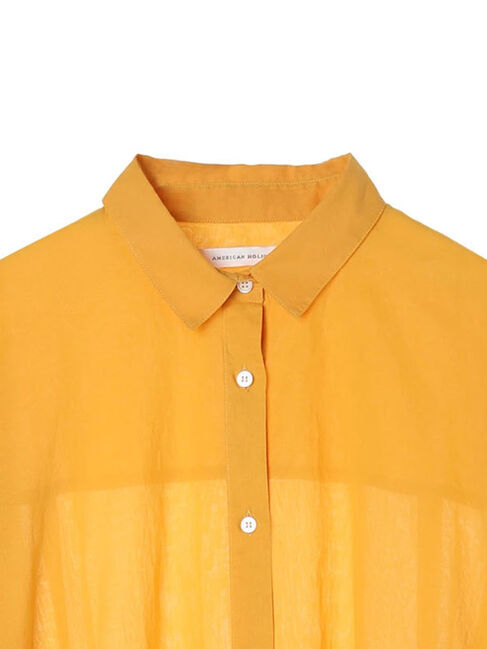 AMERICAN HOLIC「接触冷感+速乾　強撚シアーボイルBIGシャツ」|シャツ・ブラウス|