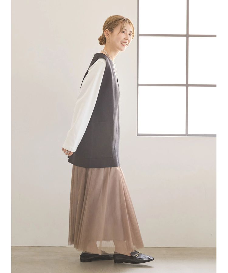 AMERICAN HOLIC「チュールギャザースカート」|スカート|