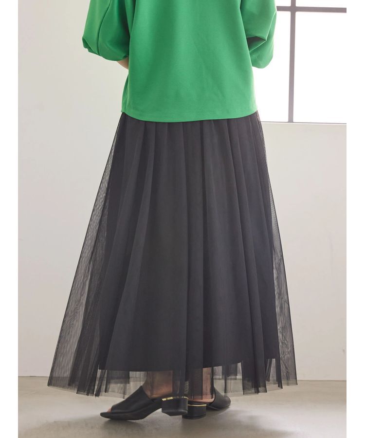 AMERICAN HOLIC「チュールギャザースカート」|スカート|